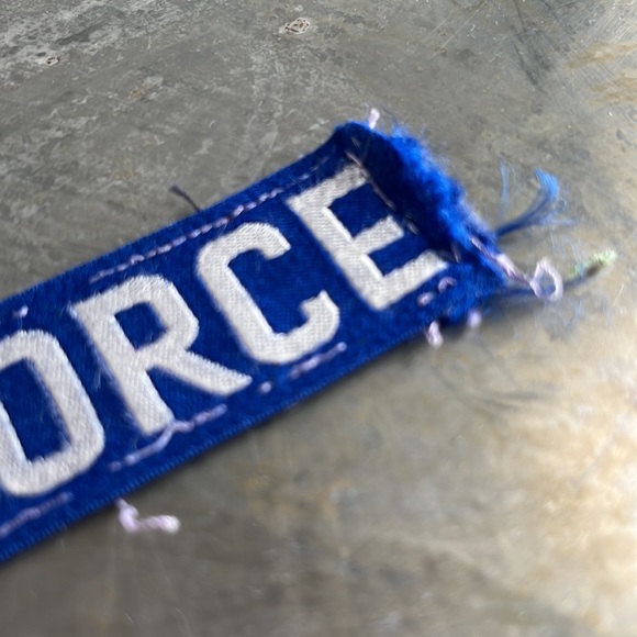 U.S. AIR FORCE blue tape patch - Picture 9 of 13